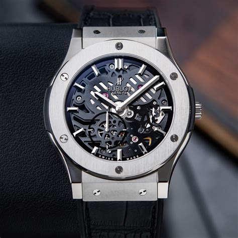 hublot classic fusion ultra thin skeleton replica|hublot classic fusion aerofusion.